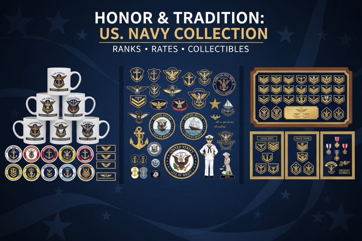 Navy Rate Gifts & US Navy Rating Gear - Navy Stickers Plus