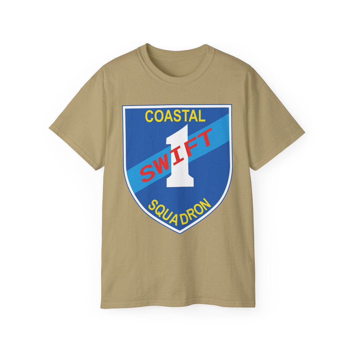 Unisex Ultra Cotton T-Shirt - Coastal Squadron One (Blue) - SSI wo Txt X 300