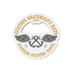 Die-Cut Magnet - Navy - Rate - Aviation Boatswain's Mate (AB) X 300