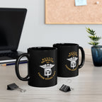 Black Mug (11oz, 15oz) - Navy - Rate - Dental Technician (DT)