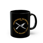 Black Mug (11oz, 15oz) - Navy - Rate - Cryptologic Technician (CT)