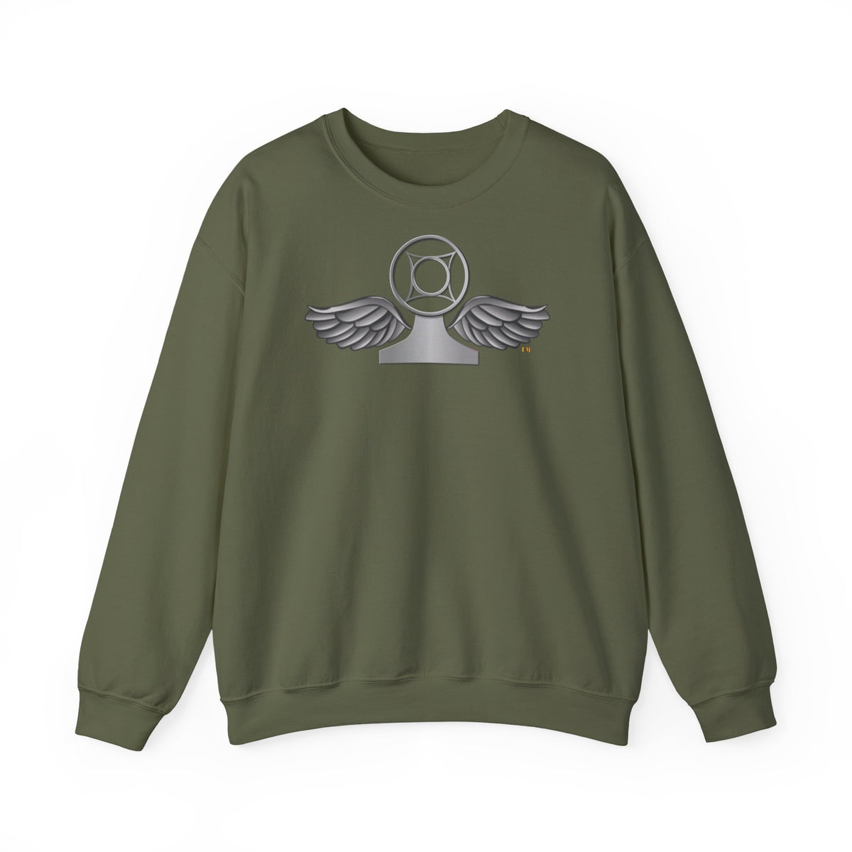 Unisex Heavy Blend™ Crewneck Sweatshirt - Navy - Rate - Air Traffic Controller (ATC) wo txt