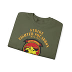 Unisex Heavy Blend™ Crewneck Sweatshirt - Navy - Strike Fighter Squadron 87 (VFA-87)