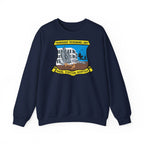 Unisex Heavy Blend™ Crewneck Sweatshirt - Navy - Transient Personnel Unit - Naval Station Norfolk wo Txt