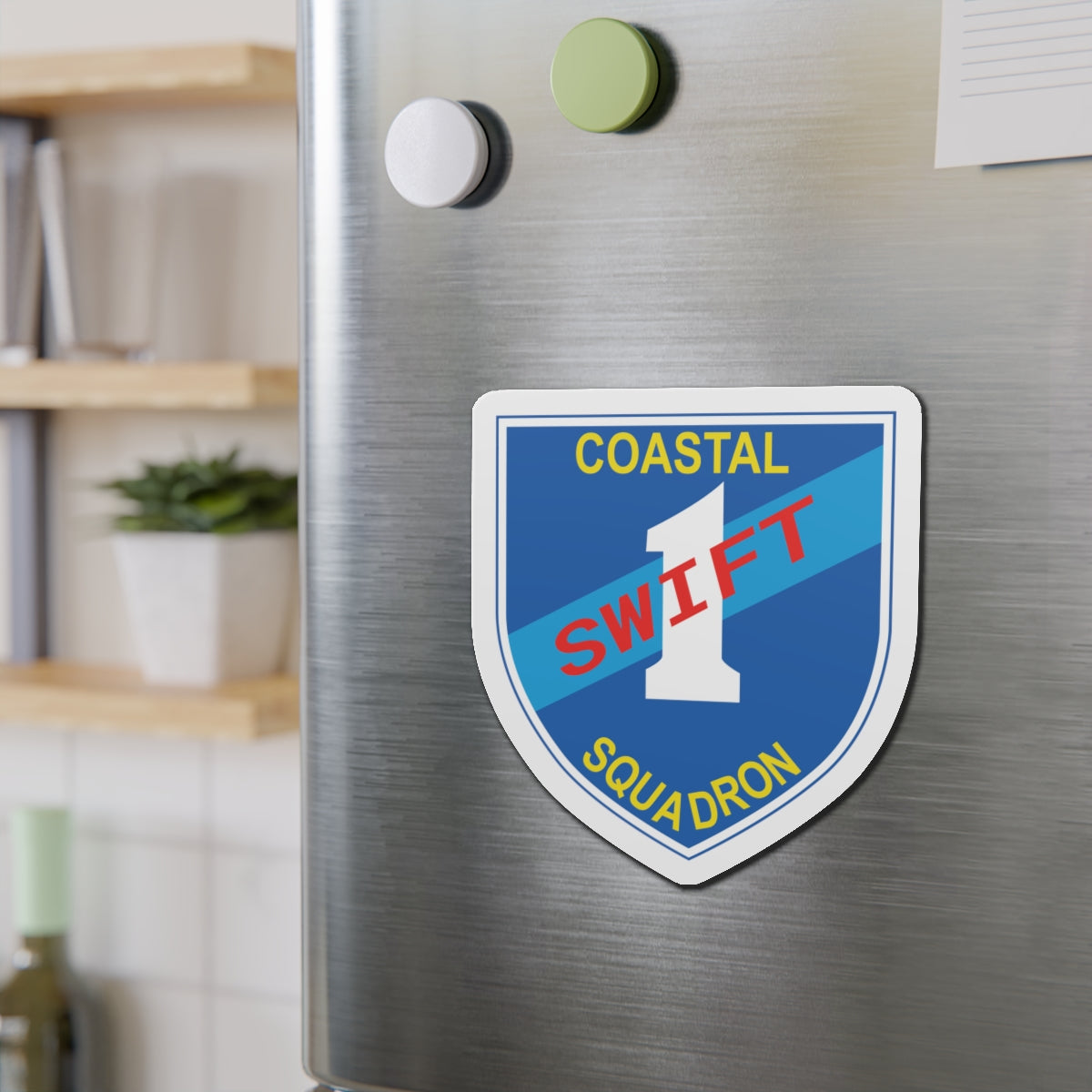 Die-Cut Magnet - Coastal Squadron One (Blue) - SSI wo Txt X 300