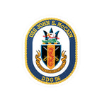 Kiss-Cut Vinyl Decal - Navy - USS John S. McCain (DDG-56) wo txt