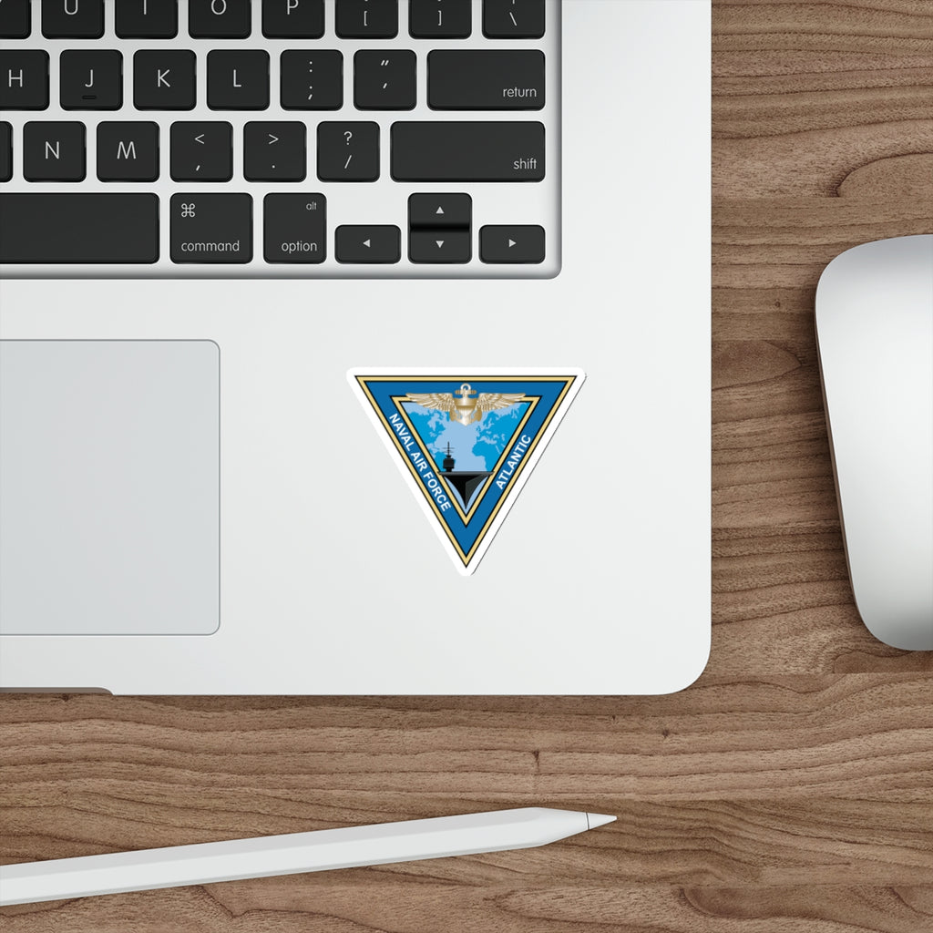 Die-Cut Vinyl Sticker - Navy - Commander, Naval Air Force Atlantic - COMNAVAIRLANT wo Txt