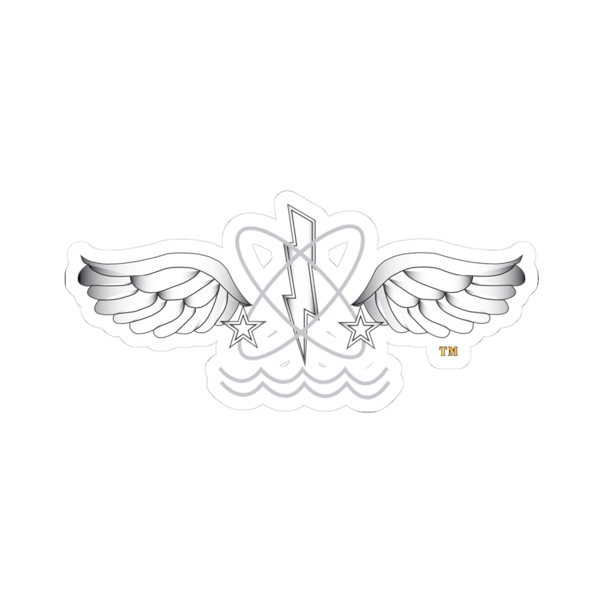 Kiss-Cut Stickers - Navy - Rate - Aviation Warfare Systems Operator (AW) wo txt