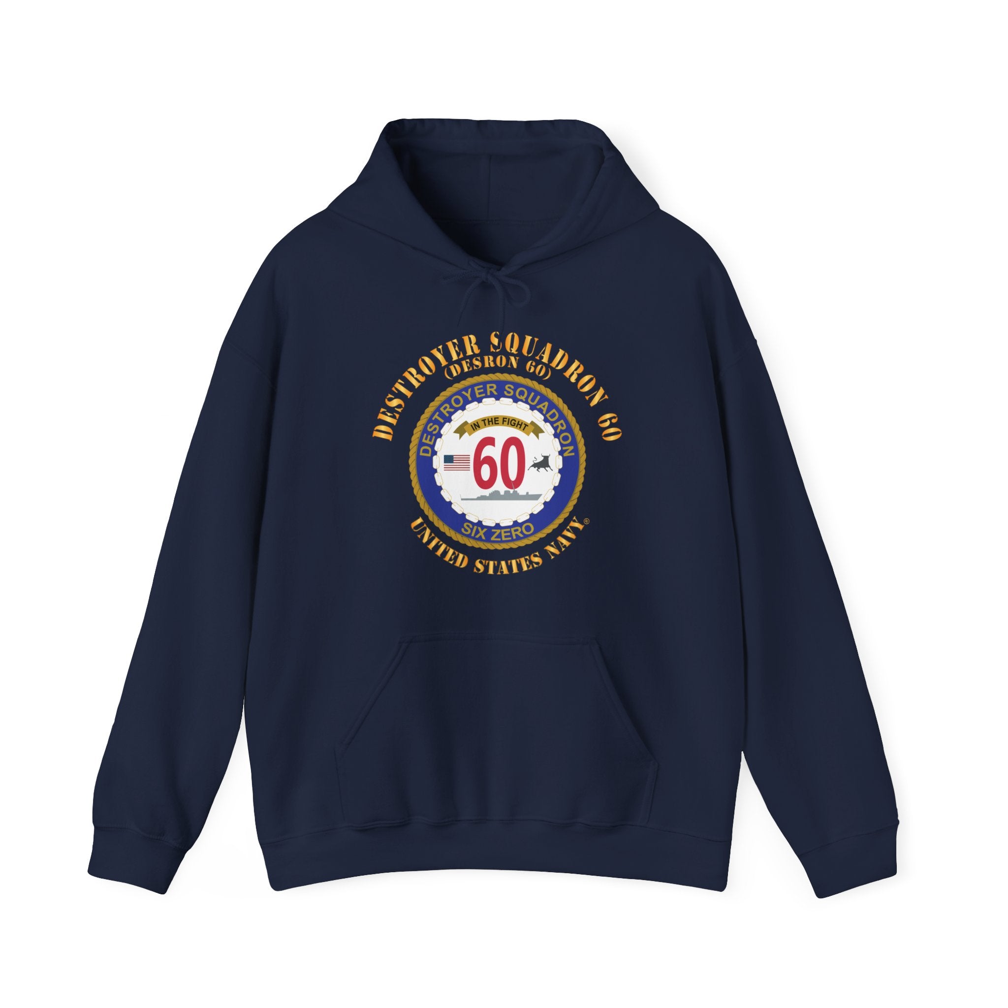 Unisex Heavy Blend™ Hoodies - Navy - Destroyer Squadron 60