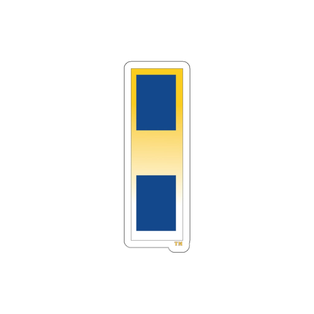 Die-Cut Vinyl Sticker - Navy - Warrant Officer 1 - W01 wo txt