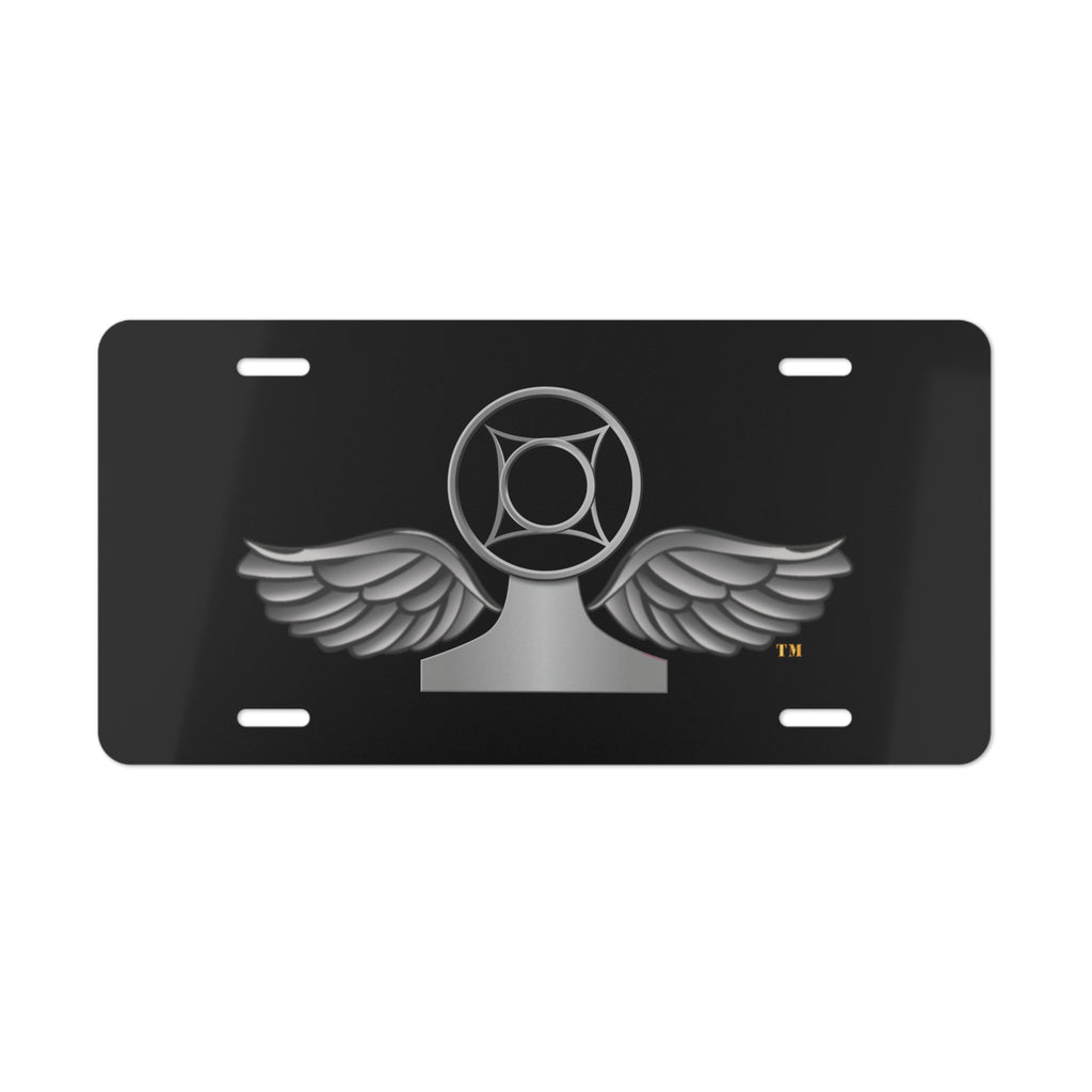 Vanity License Plate - Navy - Rate - Air Traffic Controller (ATC) wo txt