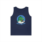 Unisex Heavy Cotton Tank Top - Navy - Electronic Attack Squadron 130 (VAQ-130) wo txt