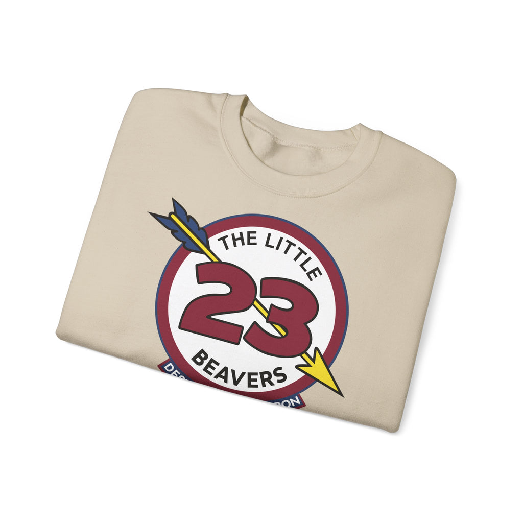 Unisex Heavy Blend™ Crewneck Sweatshirt - Navy - Destroyer Squadron 23 (DESRON-23) wo Txt