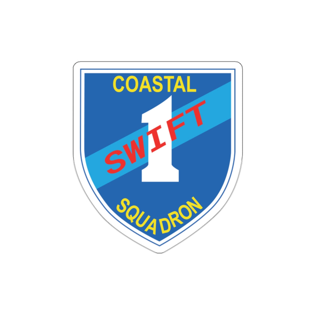 Die-Cut Vinyl Sticker - Coastal Squadron One (Blue) - SSI wo Txt X 300