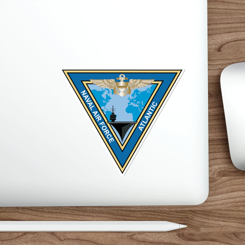 Die-Cut Vinyl Sticker - Navy - Commander, Naval Air Force Atlantic - COMNAVAIRLANT wo Txt