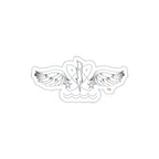 Die-Cut Vinyl Sticker - Navy - Rate - Aviation Warfare Systems Operator (AW) wo txt
