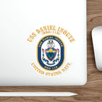 Die-Cut Vinyl Sticker - Navy - USS Daniel Inouye (DDG-118)