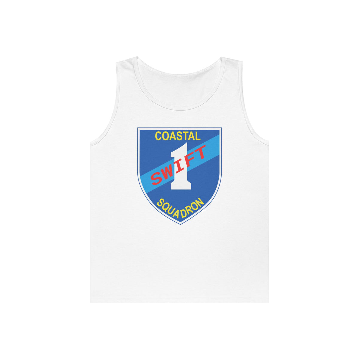 Unisex Heavy Cotton Tank Top - Coastal Squadron One (Blue) - SSI wo Txt X 300