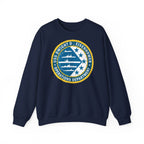 Unisex Heavy Blend™ Crewneck Sweatshirt - Navy - USS Dwight D. Eisenhower (CVN-69) - Operations Department wo txt