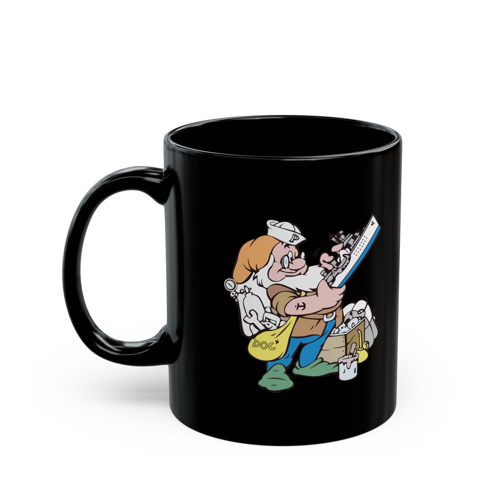 Black Mug (11oz, 15oz) - Navy - USS Piedmont (AD-17) wo txt