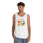 Unisex Heavy Cotton Tank Top - Navy - Vietnam  Veteran - w Medals - VN - Seabee