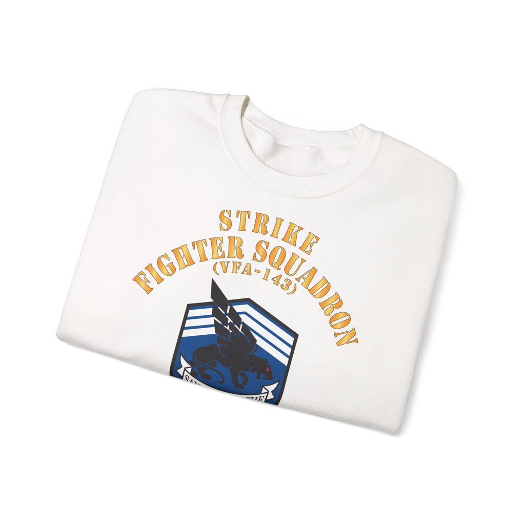 Unisex Heavy Blend™ Crewneck Sweatshirt - Navy - Strike Fighter Squadron 143 (VFA-143)