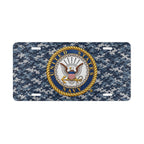 Vanity License Plate - United States Navy Seal - Emblem - 3D - Enhanced