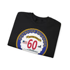 Unisex Heavy Blend™ Crewneck Sweatshirt - Navy - Destroyer Squadron 60 wo txt