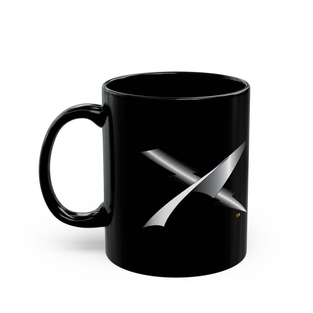 Black Mug (11oz, 15oz) - Navy - Rate - Cryptologic Technician (CT) wo txt