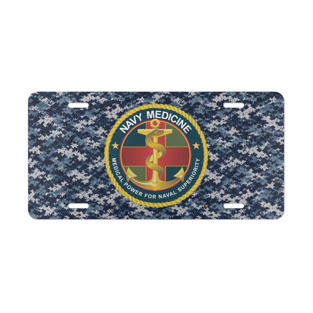 Vanity License Plate - Navy Medicine - Medical Power for Naval Superiority wo Txt X 300