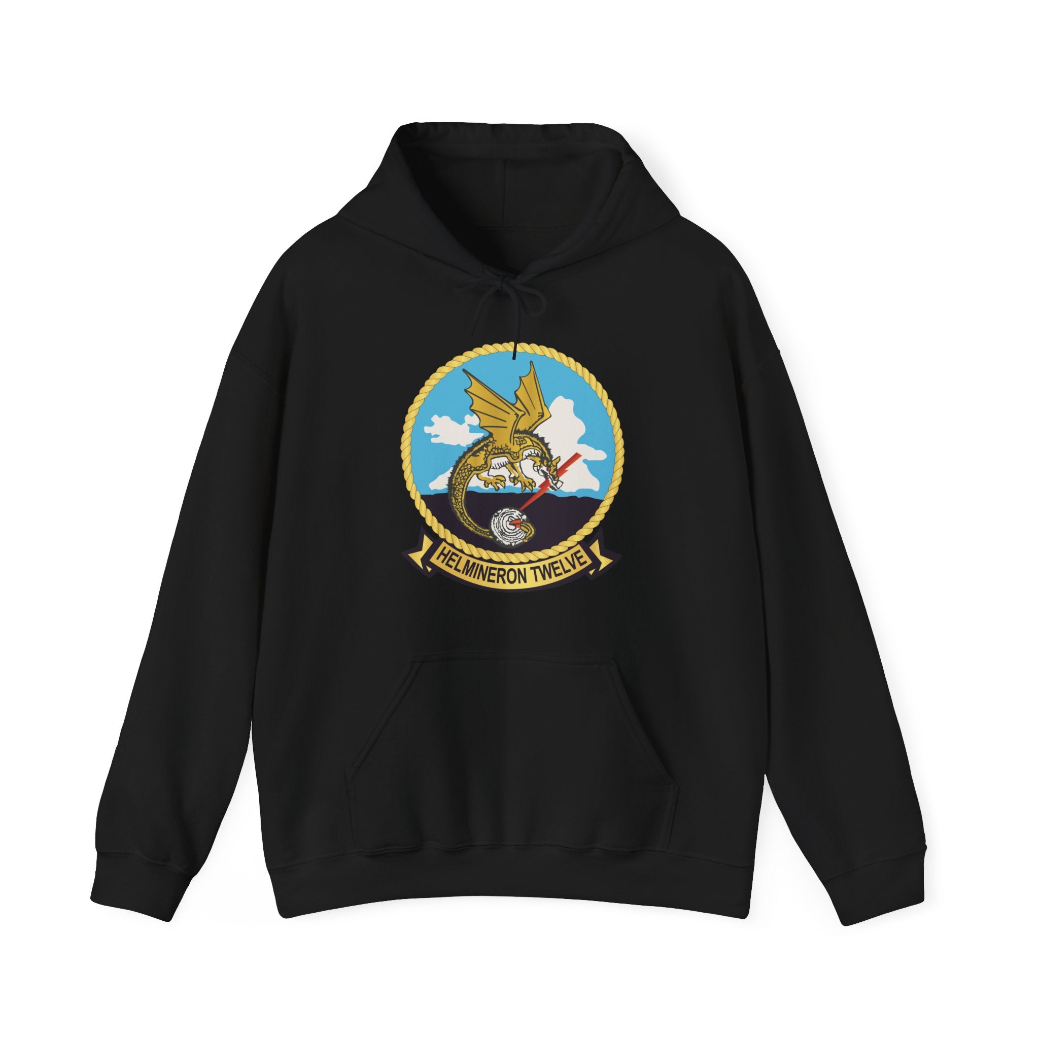 Unisex Heavy Blend™ Hoodies - Navy - Helmineron Twelve (HM-12) wo Txt