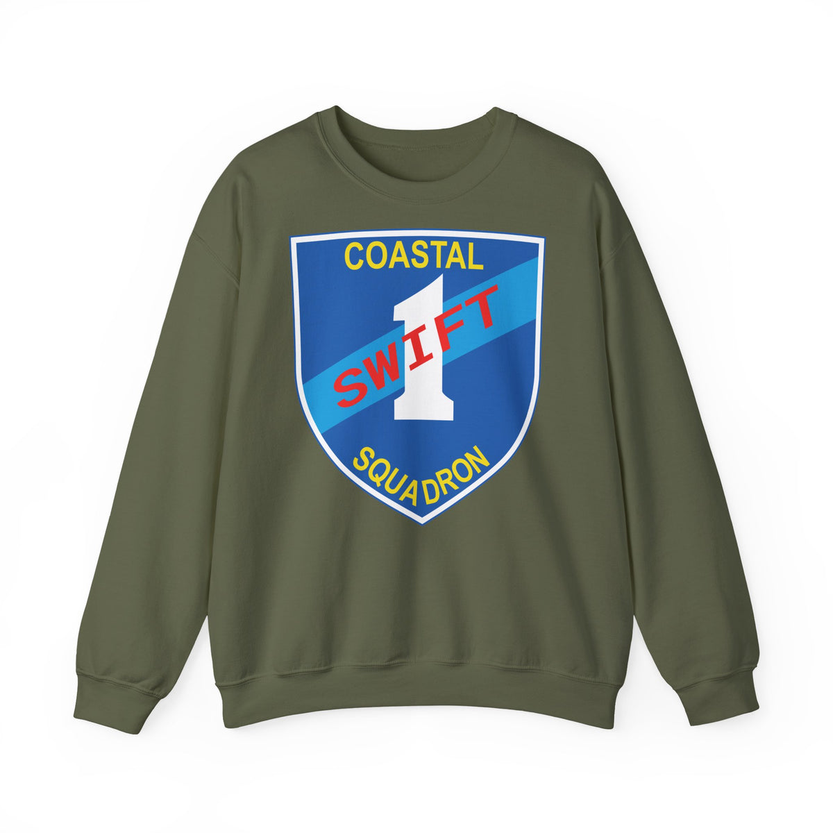 Unisex Heavy Blend™ Crewneck Sweatshirt - Coastal Squadron One (Blue) - SSI wo Txt X 300