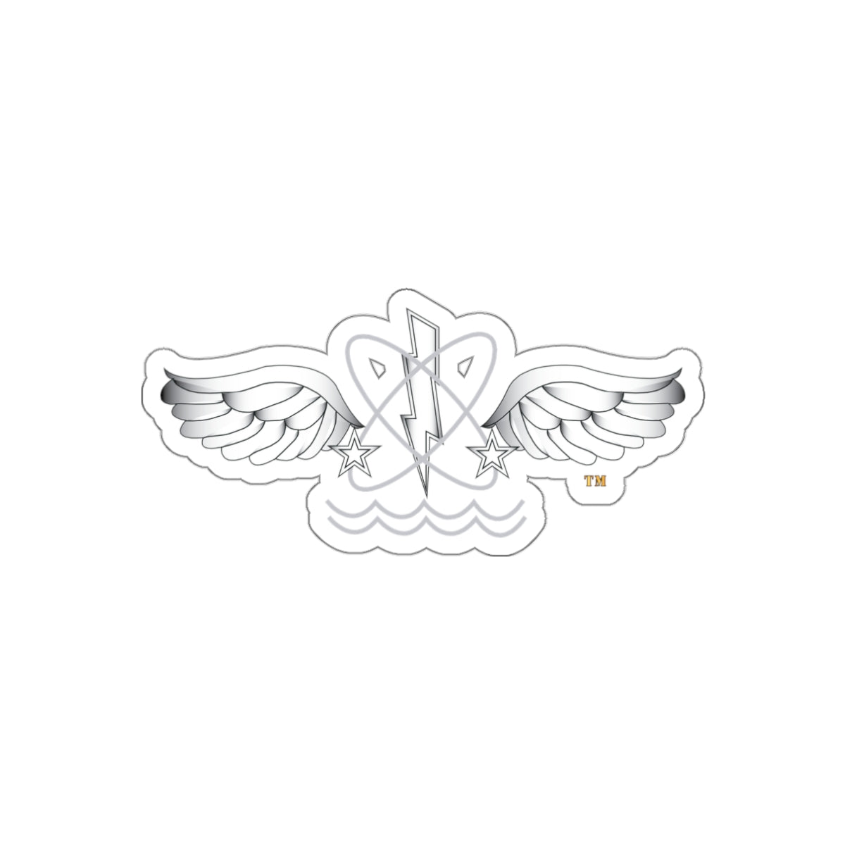 Die-Cut Vinyl Sticker - Navy - Rate - Aviation Warfare Systems Operator (AW) wo txt