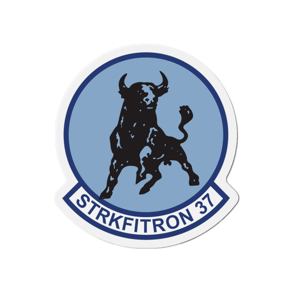 Die-Cut Magnet - Navy - Strike Fighter Squadron 37 (VFA-37) wo txt