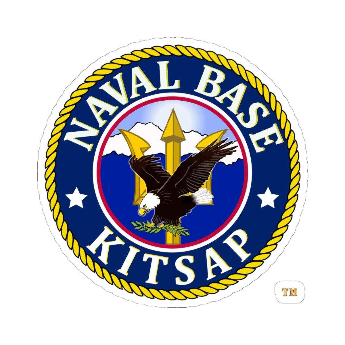 Kiss-Cut Stickers - Navy - Naval Base Kitsap wo txt
