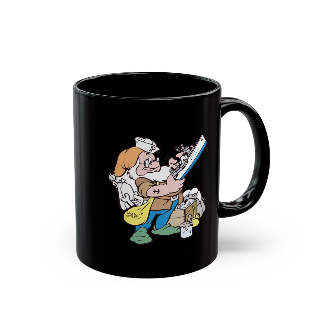 Black Mug (11oz, 15oz) - Navy - USS Piedmont (AD-17) wo txt