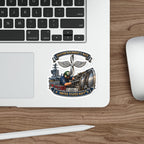 Die-Cut Vinyl Sticker - Navy - Rate - Aviation Machinists Mate Br with Scene - 3D - Enhanced