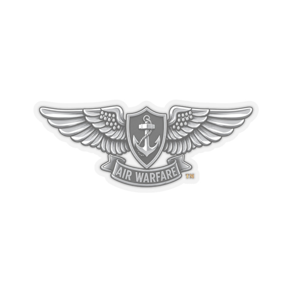 Kiss-Cut Stickers - Navy - Badge - Enlisted Aviation Warfare Specialist wo txt