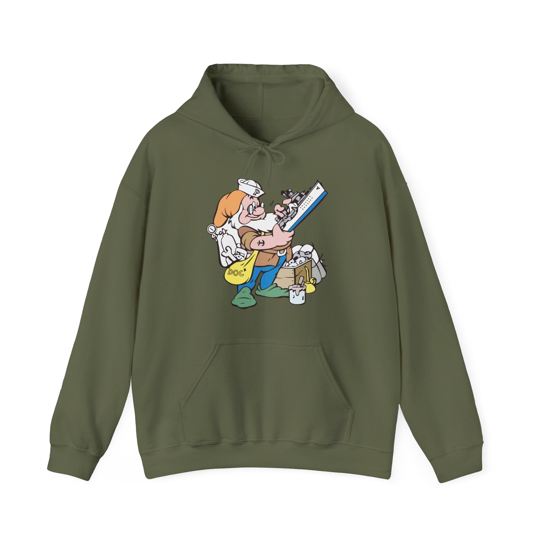 Unisex Heavy Blend™ Hoodies - Navy - USS Piedmont (AD-17) wo txt