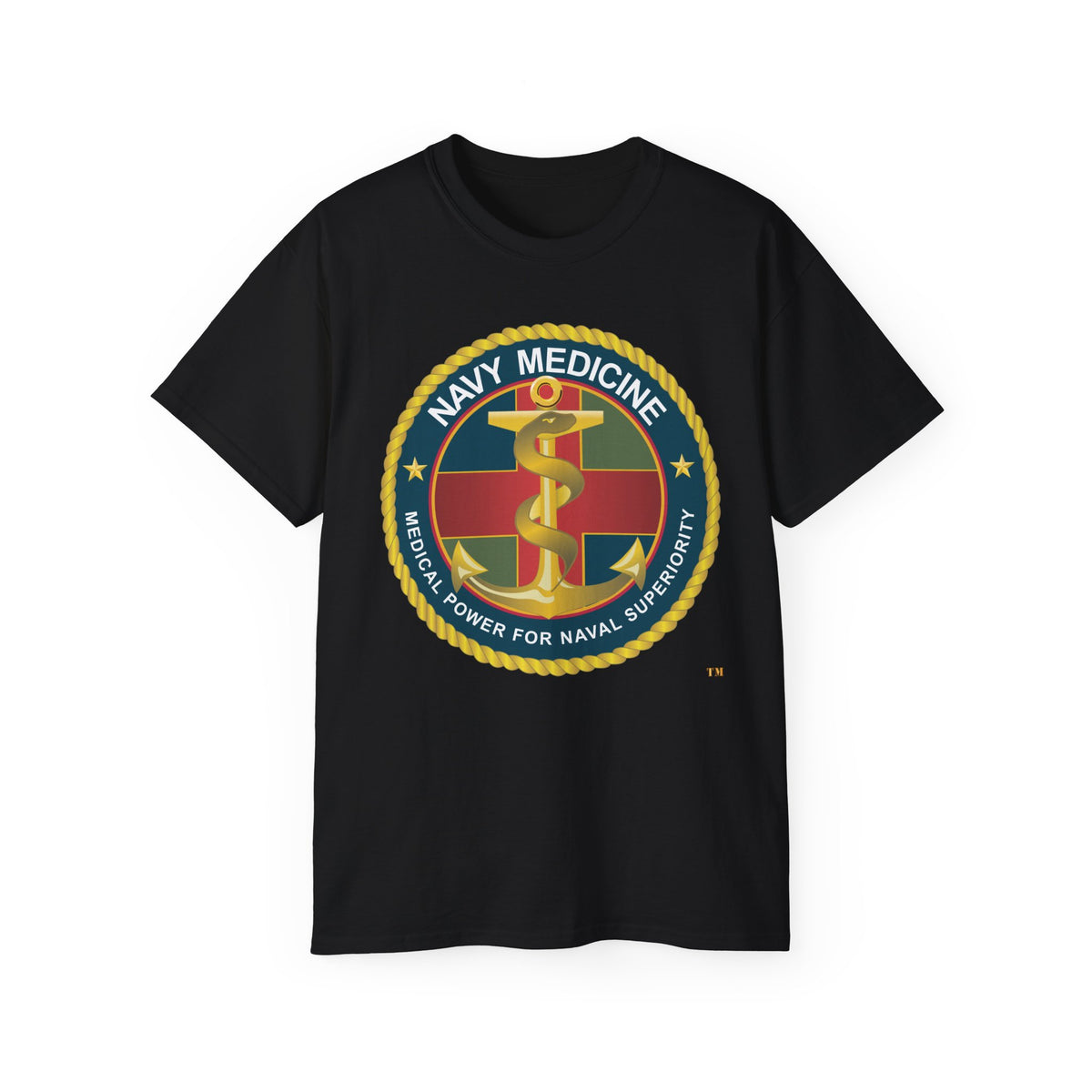 Unisex Ultra Cotton T-Shirt - Navy Medicine - Medical Power for Naval Superiority wo Txt X 300