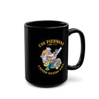 Black Mug (11oz, 15oz) - Navy - USS Piedmont (AD-17)