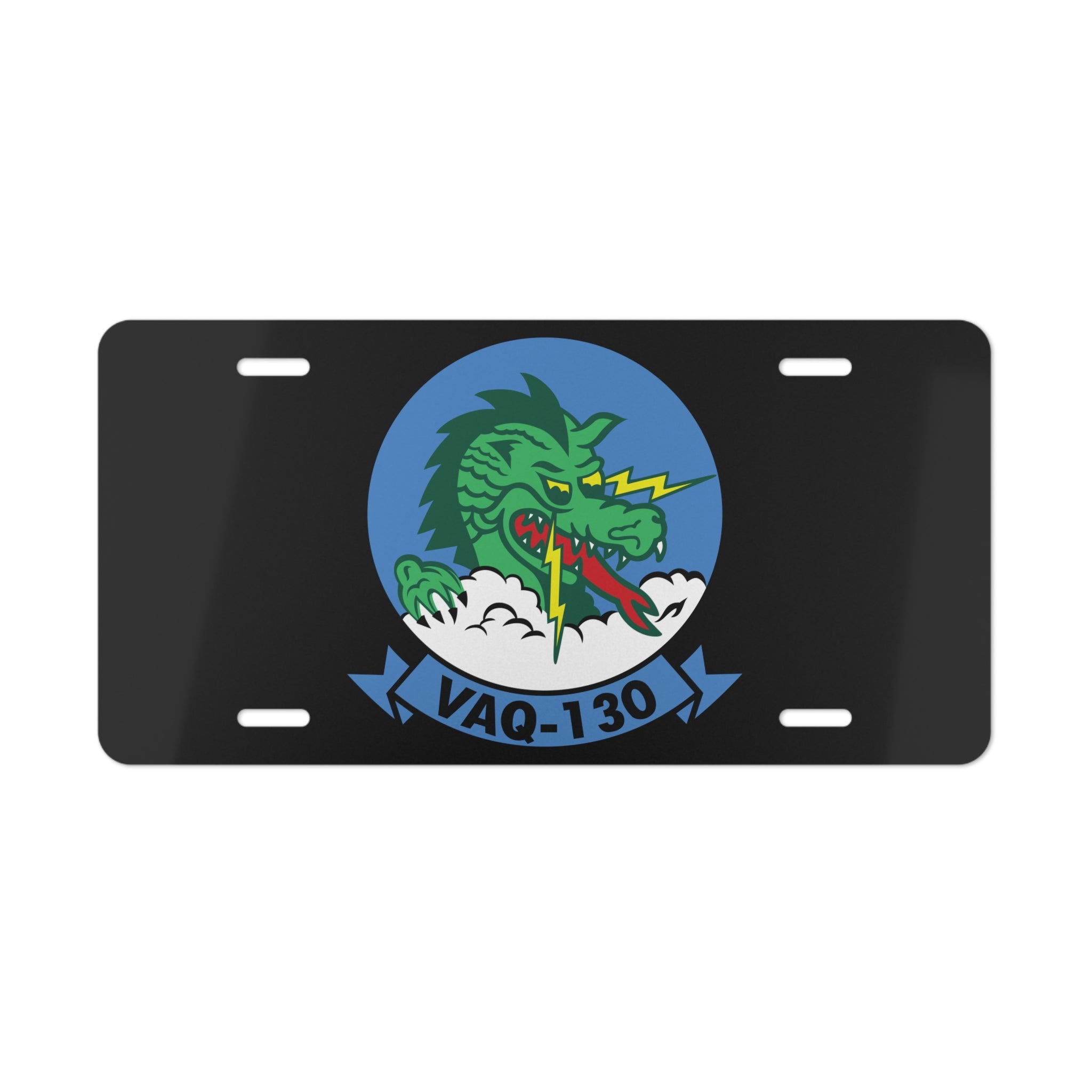 Vanity License Plate - Navy - Electronic Attack Squadron 130 (VAQ-130) wo txt