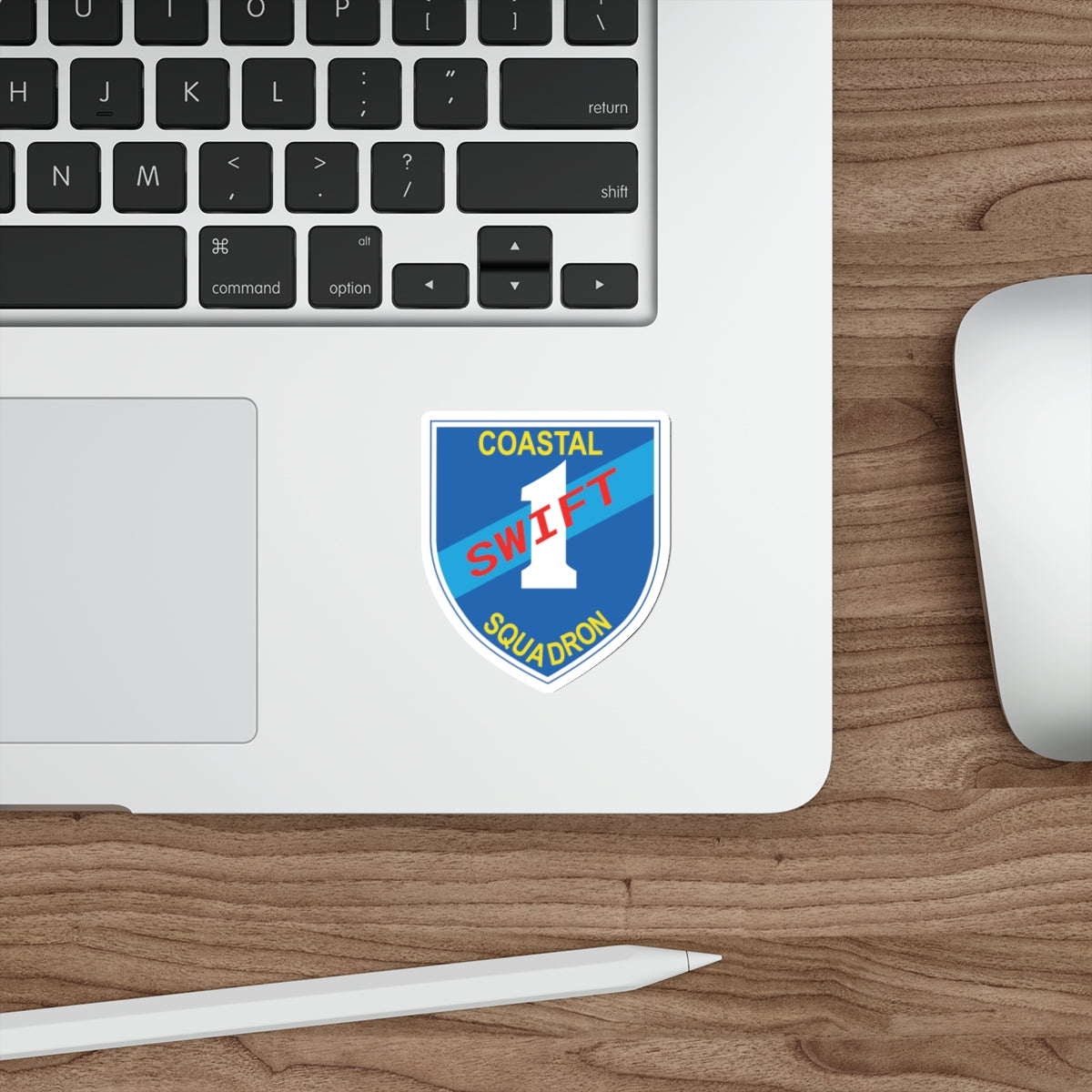 Die-Cut Vinyl Sticker - Coastal Squadron One (Blue) - SSI wo Txt X 300
