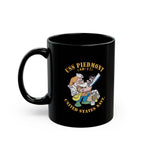 Black Mug (11oz, 15oz) - Navy - USS Piedmont (AD-17)