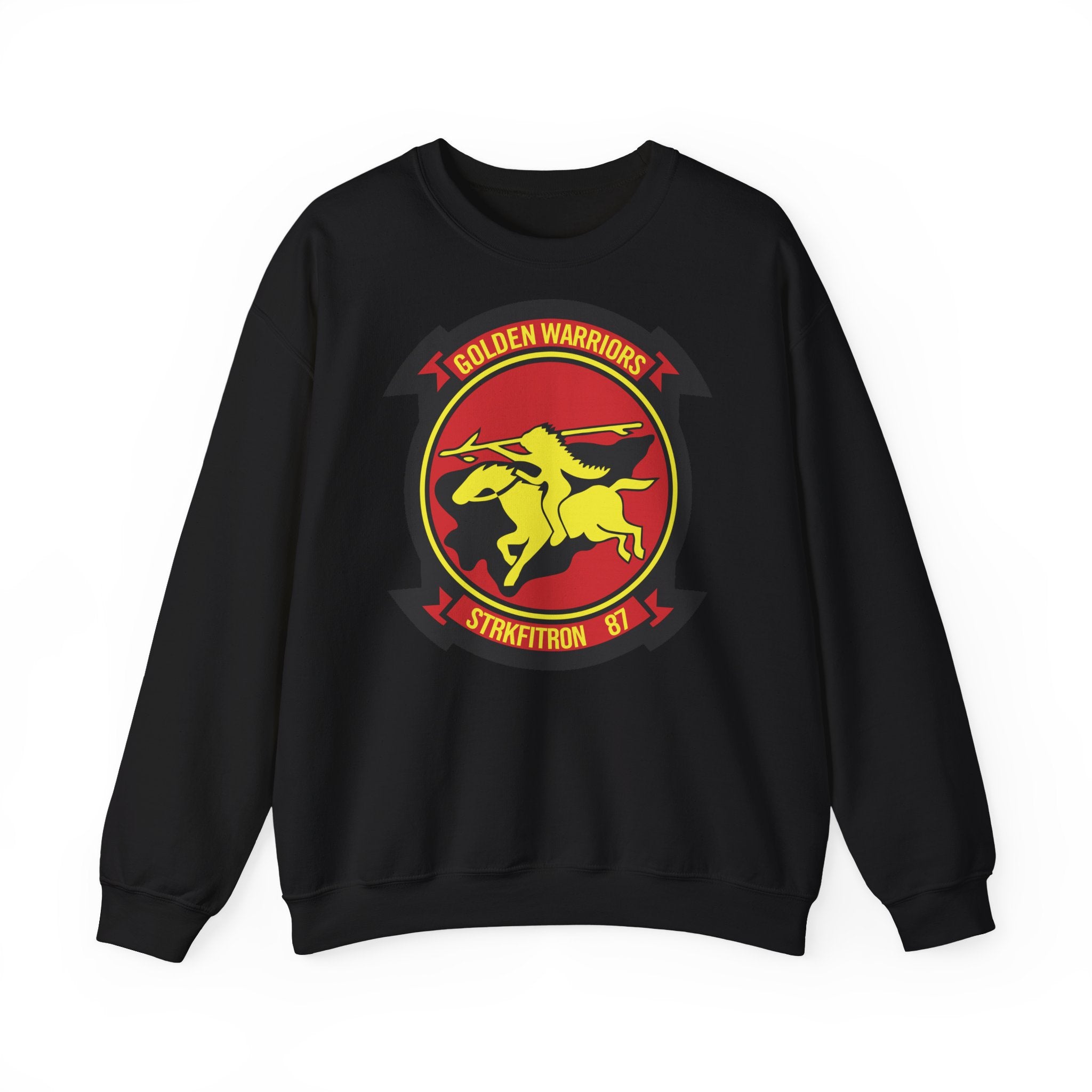 Unisex Heavy Blend™ Crewneck Sweatshirt - Navy - Strike Fighter Squadron 87 (VFA-87) wo txt