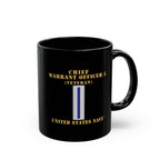 Black Mug (11oz, 15oz) - Navy - Chief Warrant Officer 5 - CW05 - Veteran