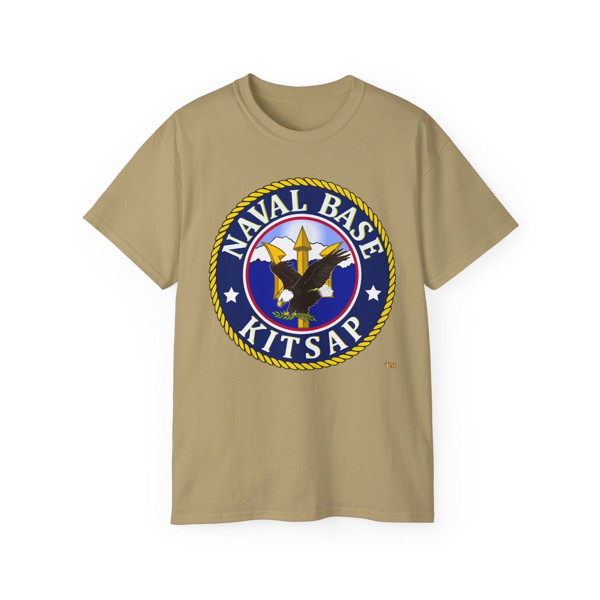 Unisex Ultra Cotton T-Shirt - Navy - Naval Base Kitsap wo txt