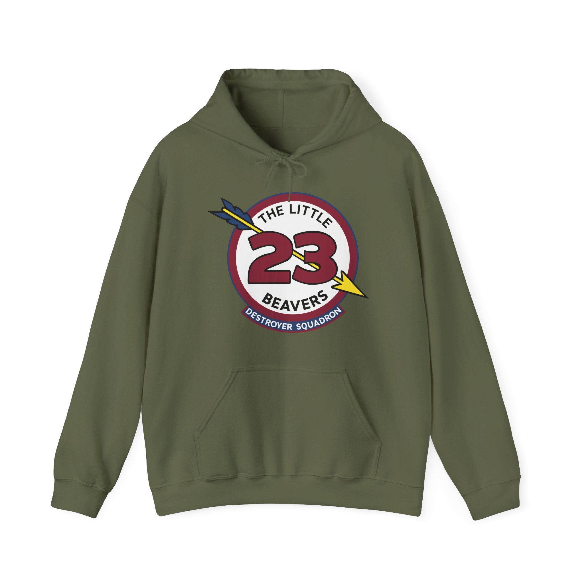 Unisex Heavy Blend™ Hoodies - Navy - Destroyer Squadron 23 (DESRON-23) wo Txt