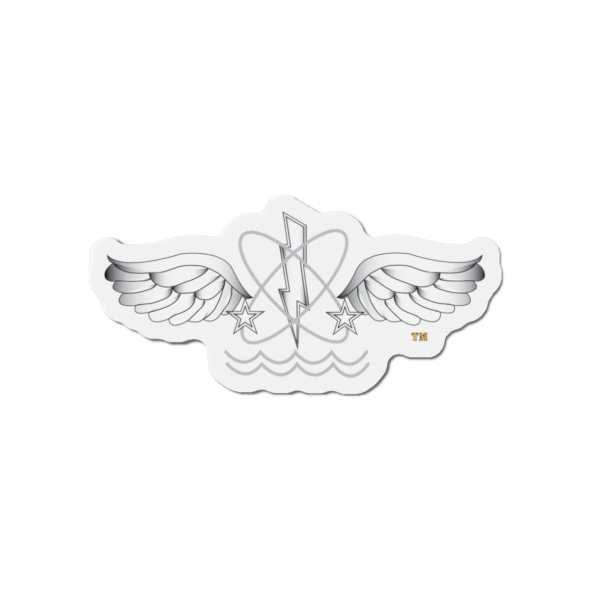 Die-Cut Magnet - Navy - Rate - Aviation Warfare Systems Operator (AW) wo txt
