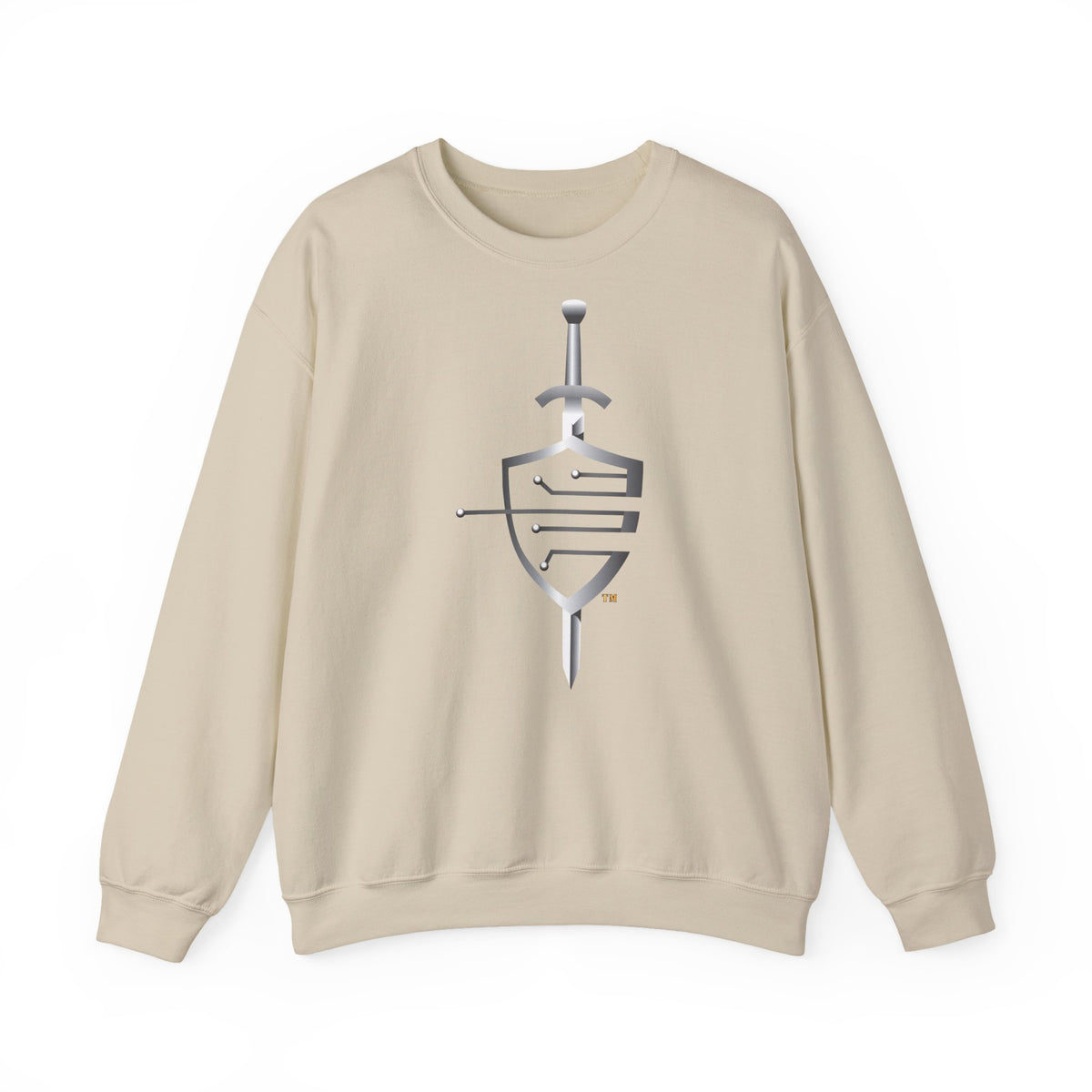 Unisex Heavy Blend™ Crewneck Sweatshirt - Navy - Rate - Cyber Warfare Technician (CWT) wo txt